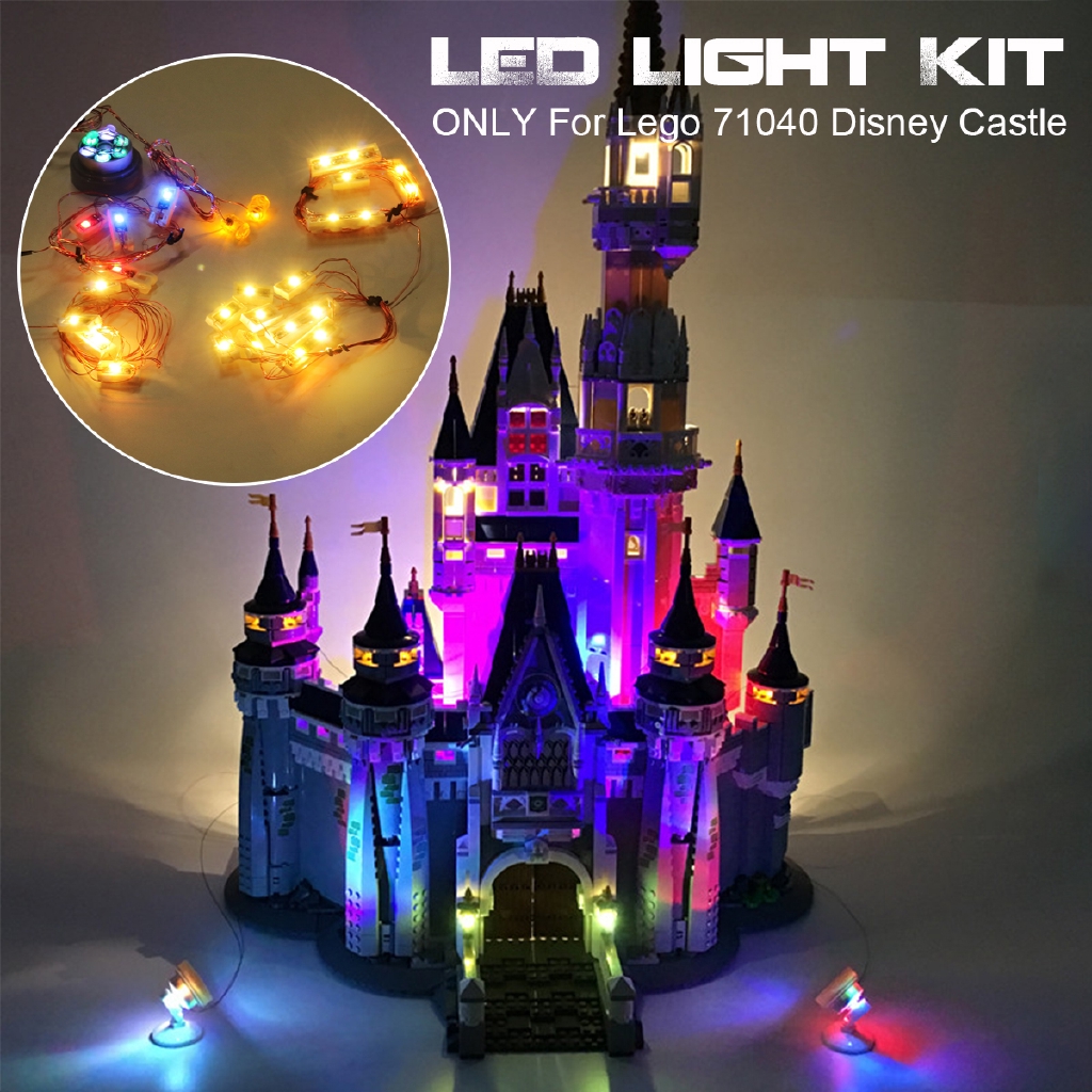 lights for lego disney castle