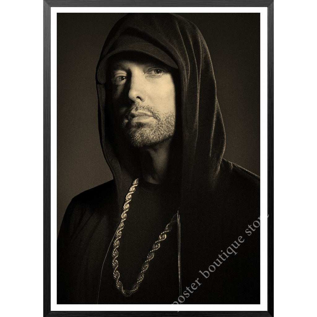 Eminem Posters 8 Mile Poster Hip Hop Rapper Singer Eminem Poster Kraft Paper Decorative Wall Sticker Shopee Malaysia