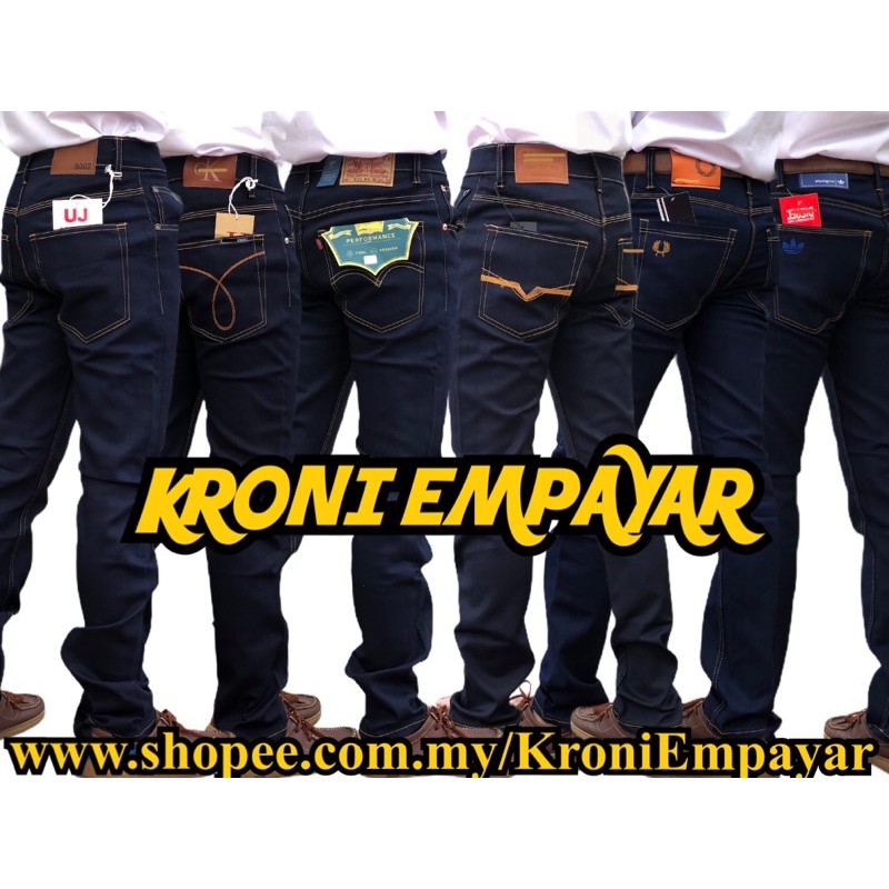 ?LELONG?Cheapest Men's Branded Slimfit Jeans