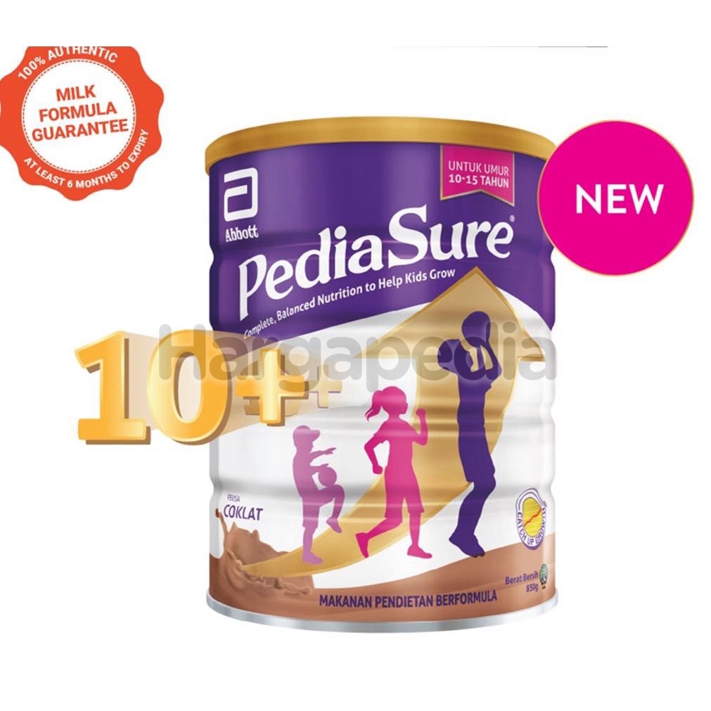 Pediasure 10+ (age 1015) 850g Chocolate Shopee Malaysia