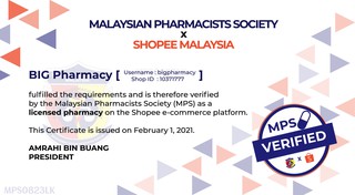 Big Pharmacy Online Shop Shopee Malaysia