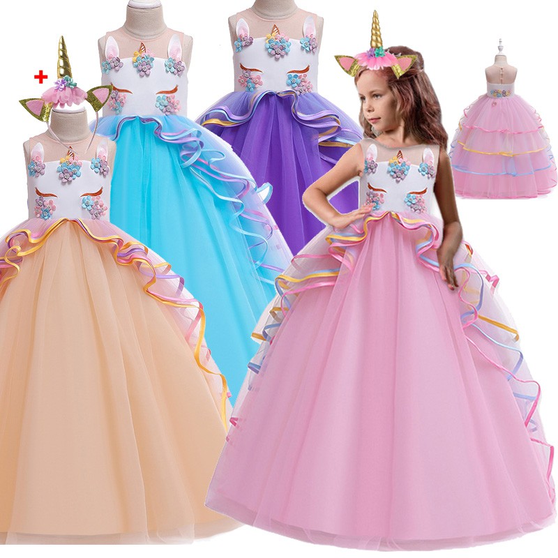 unicorn dress shopee