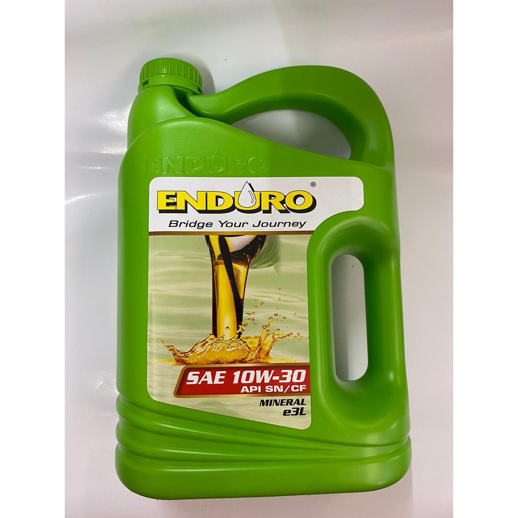 ENDURO 10W30 MINERAL 3L ENGINE OIL  Shopee Malaysia