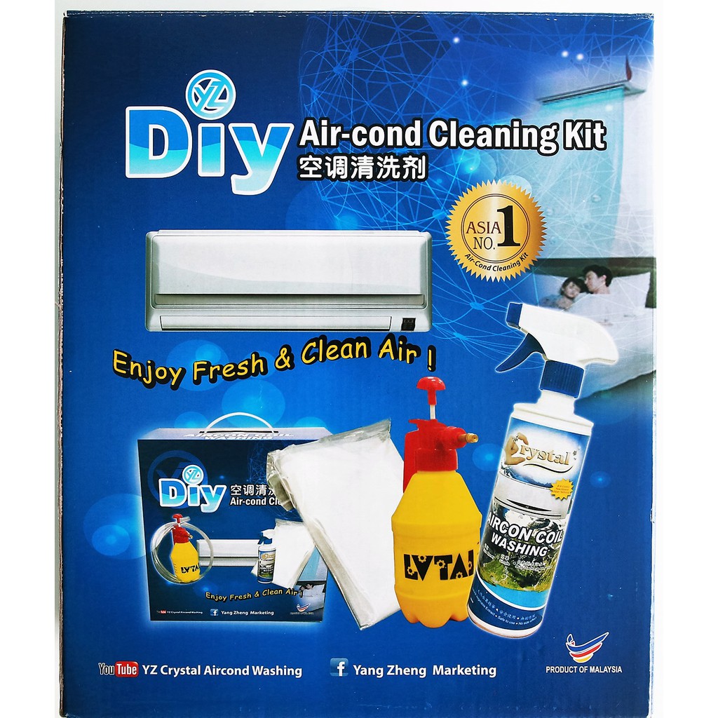 Yz Diy Air Cond Enzyme Cleaning Kit Asia No 1 Shopee Malaysia