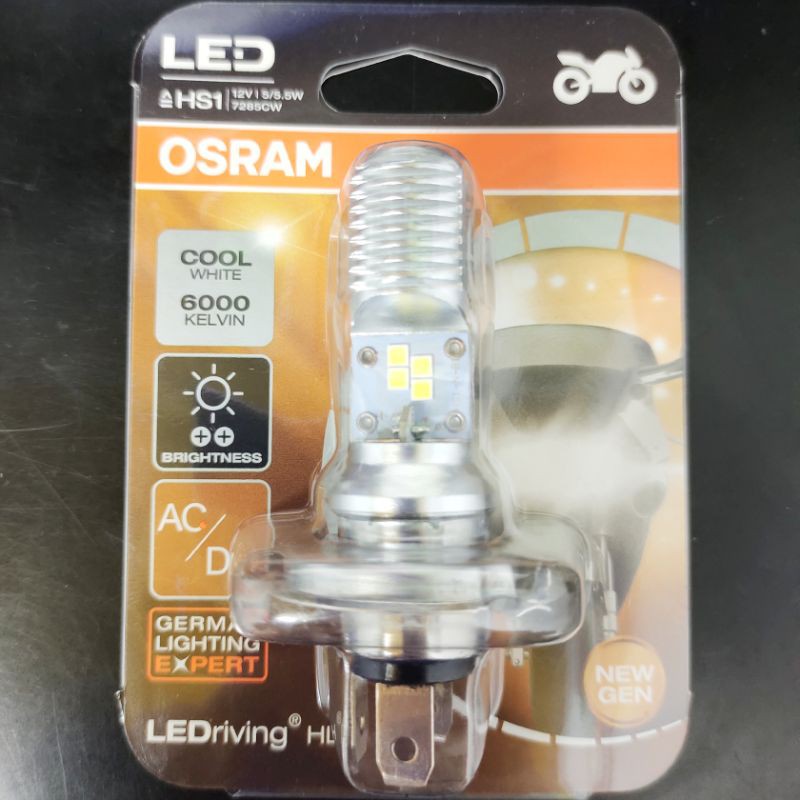 Mentol Depan Led Osram H4 Putih & Kuning Untuk Semua Jenis Motor Model ...