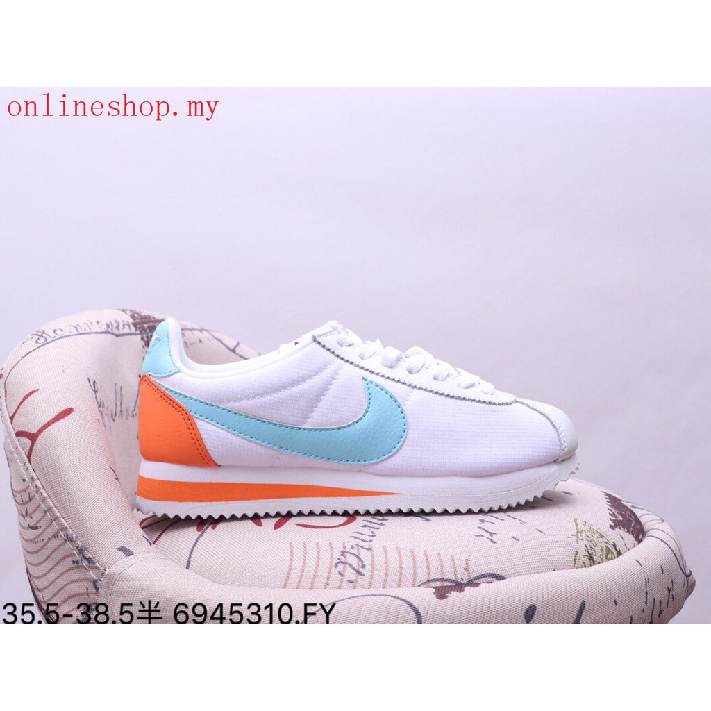 nike cortez women white