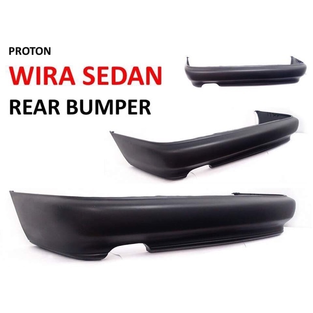 WIRA SEDAN REAR BUMPER WIRA BUMPER (PP PLASTIC) Proton WIRA (1st Model