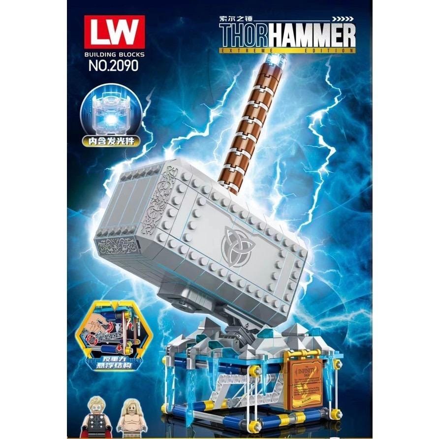 LW BLOCK : THOR HAMMER BUILDING BLOCK (LW2090) | Shopee Malaysia