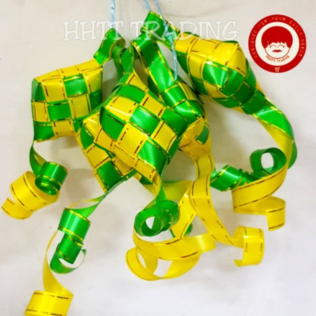 Hiasan Hari Raya Size S Ketupat Hiasan Hari Raya Ketupat Riben Hiasan Hari Raya Shopee Malaysia