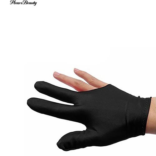 Purpose Durable ™ Spandex Snooker Billiard Cue Glove Pool Left Hand Open Three Finger Accessory Must