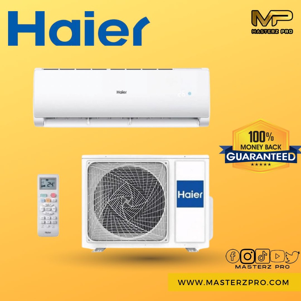 [NEW] HAIER AIR CONDITIONER R32 NON INVERTER SERIES Shopee Malaysia