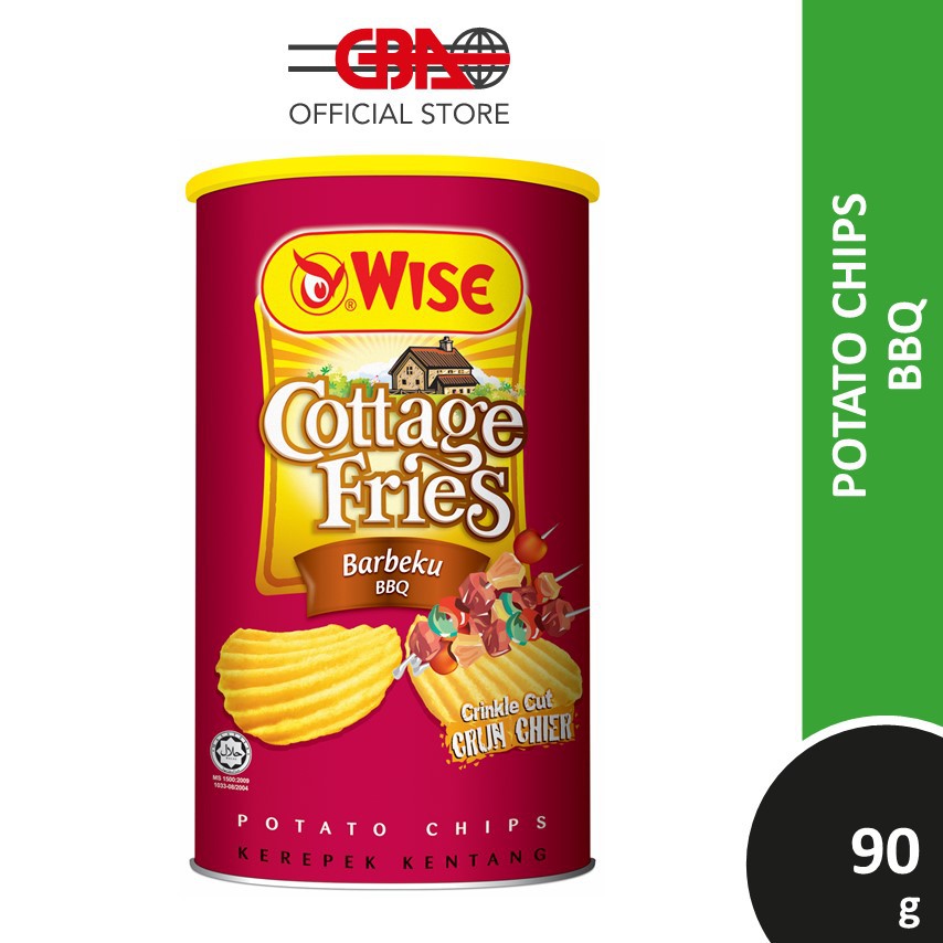 Wise Cottage Fries Potato 90g - BBQ | Shopee Malaysia