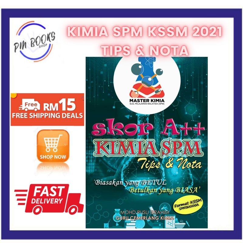 Buy PMB MASTER KIMIA SPM Buku Teknik Menjawab SKOR A++ KIMIA SPM KSSM