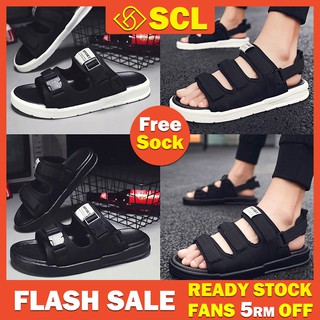 [SCL][Ready Stock] Sandal Lelaki / Men's Summer Roman Sandal / Non-slip Unisex Sandal Size 35-46
