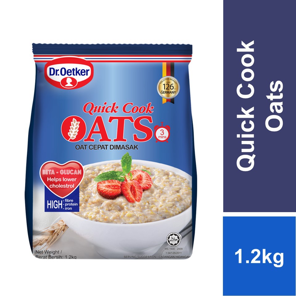 Dr Oetker Nona Quick Cook Oats 1.2kg Shopee Malaysia