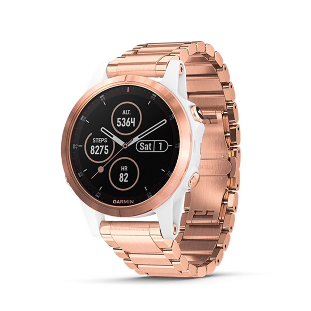 garmin fenix 5 white rose gold