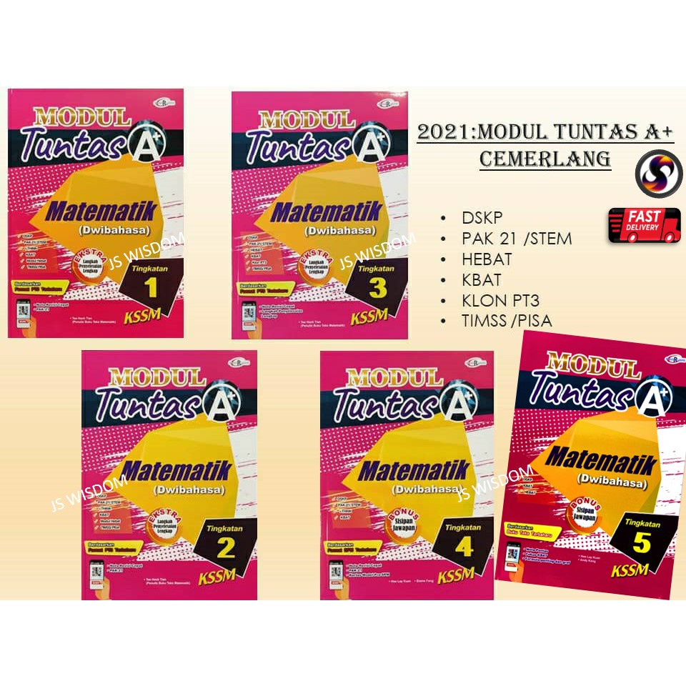 Buy Buku Aktiviti 2021 Modul Tuntas A Matematik Dwibahasa Tingkatan 1 2 3 4 5 Kssm Penerbitan Cemerlang Seetracker Malaysia