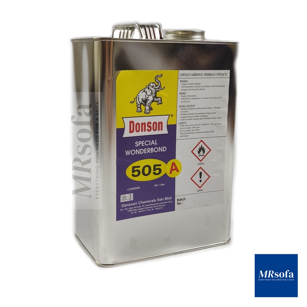 Donson 3KG 505A/E10/369 Pelekat Semburan Dan Gam Sapu/Spray Adhesive