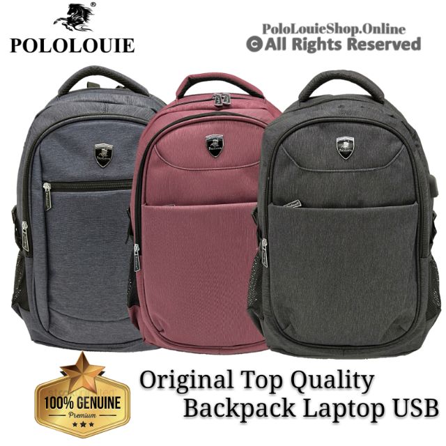 original unisex usb charging backpack