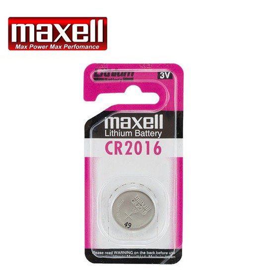 Tanco Impex – 5 X Maxell CR2016 Lithium Batterien Für Auto-Fernbedienungen