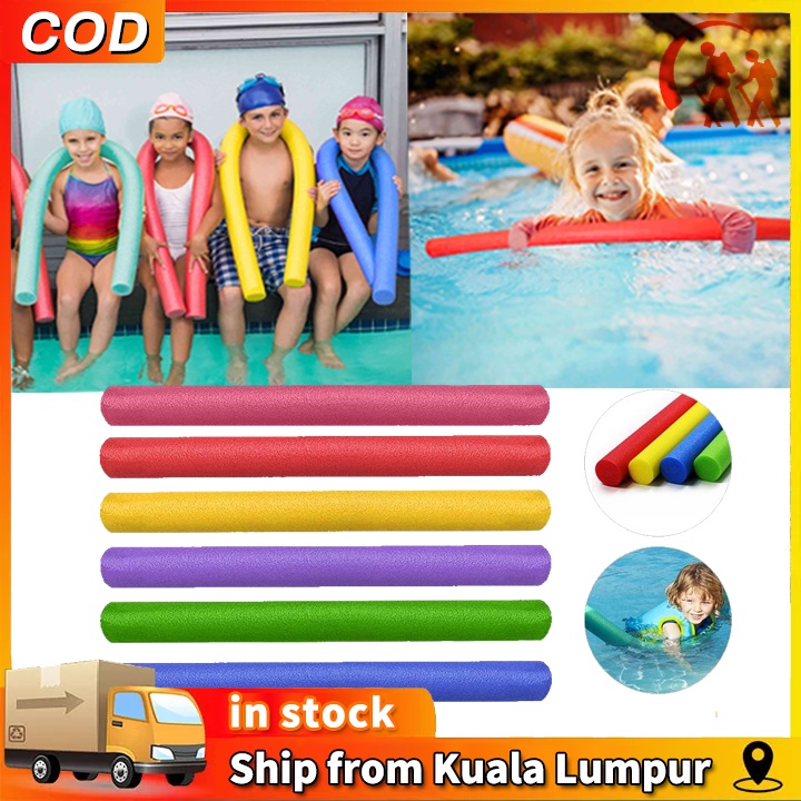 Kid Swimming Aid Foam Noodles Swim Pool Noodle Water Float Stick ...