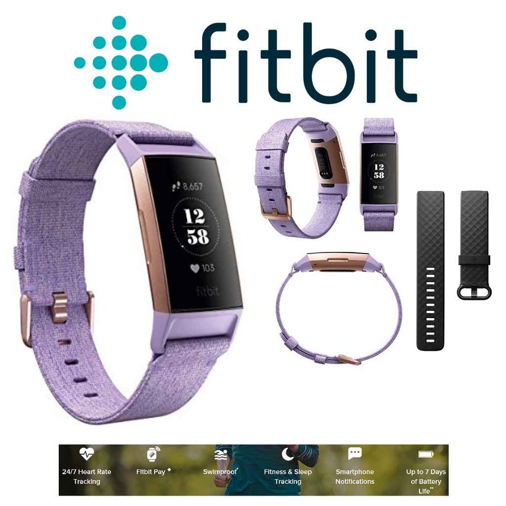 lavender woven fitbit