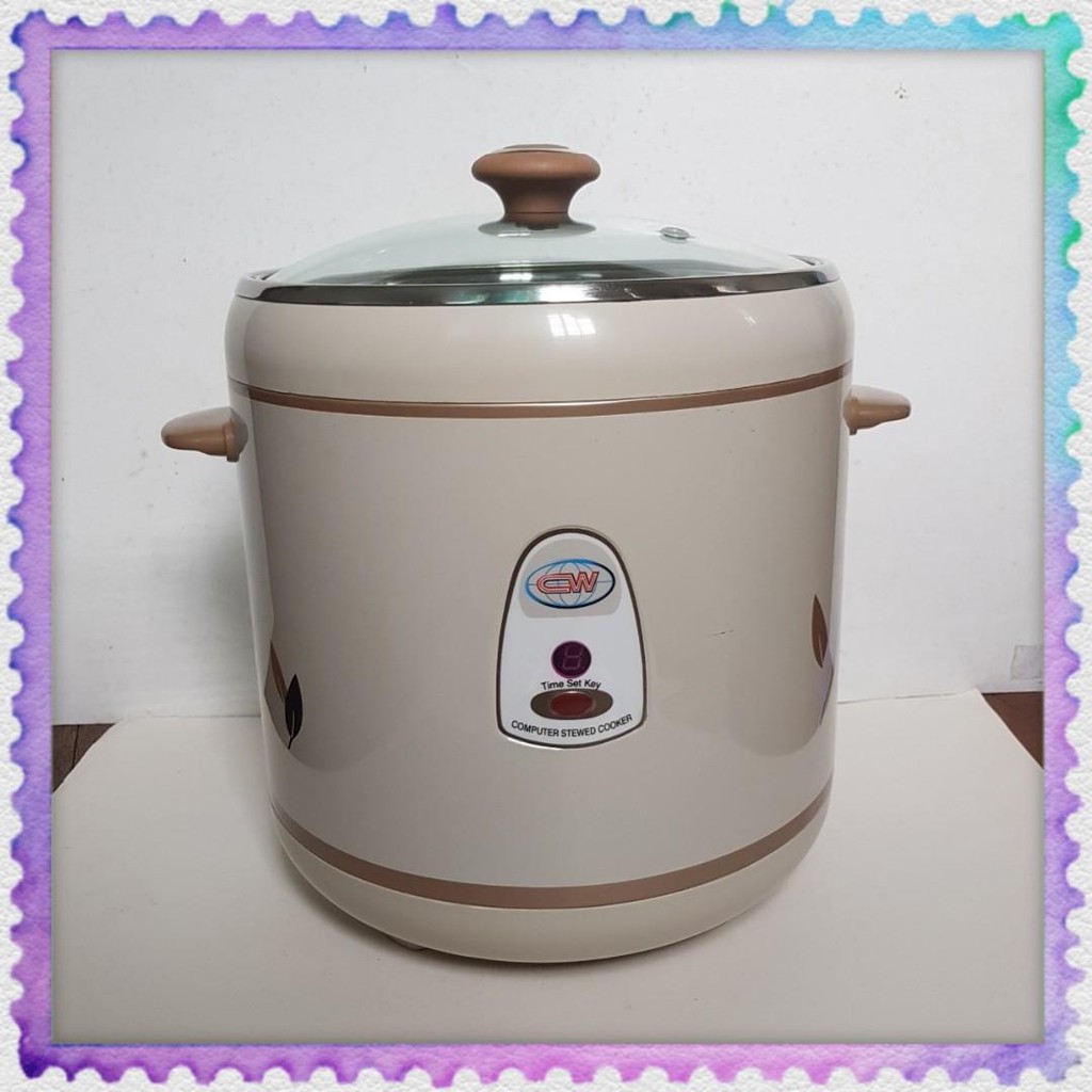 Cadware Multifunctional Electronic Stewed Steam Slow Cooker GLDB35B
