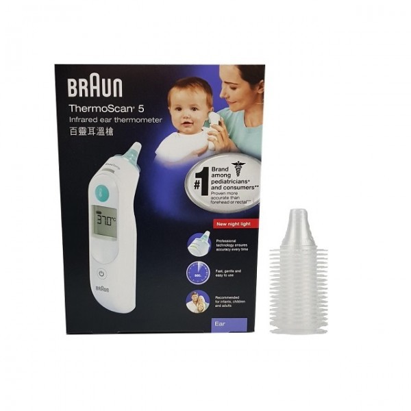 braun thermoscan 5 ear thermometer