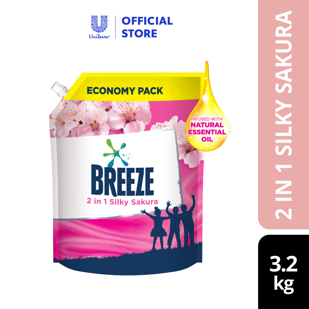 Breeze Liquid Silky Sakura Big Refill Kg Shopee Malaysia