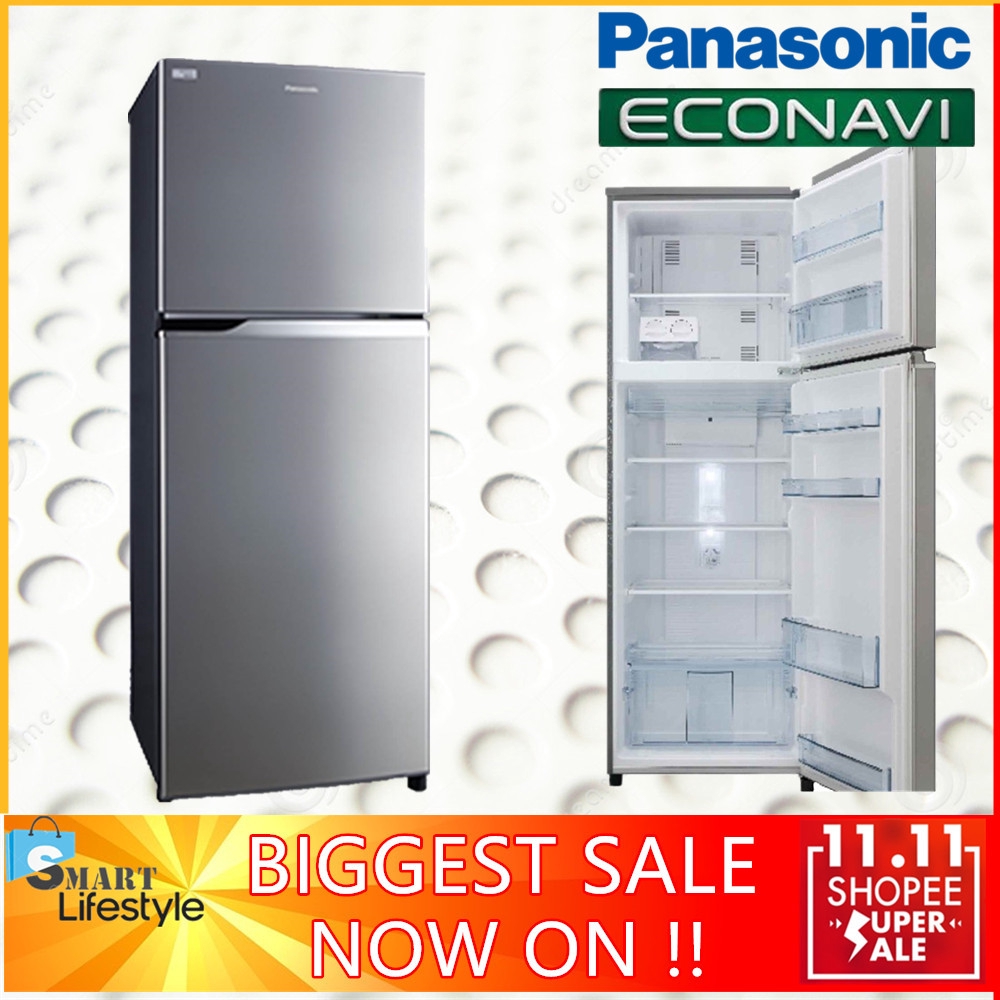 Panasonic Econavi Inverter 2 Door Top Freezer Refrigerator Nr Bl308psmy