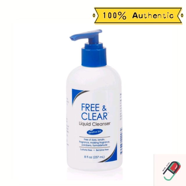 vanicream free & clear liquid cleanser