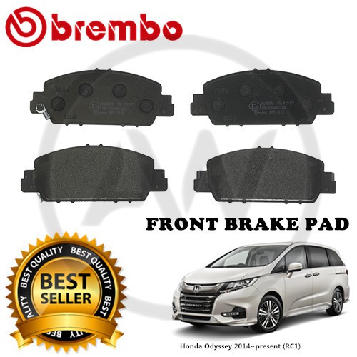 BREMBO Honda Odyssey RC1 20132018 Front Rear Disc Brake Pad Shopee
