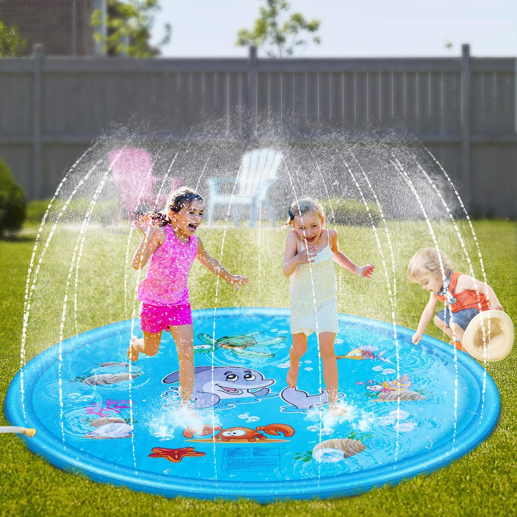 sprinkler play mat