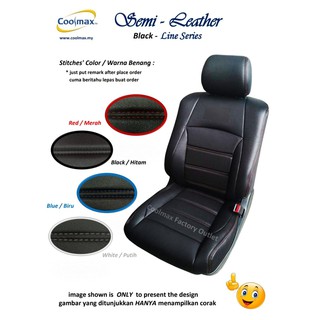 Coolmax  Semi Leather  Perodua Kelisa  Special Edition ( Car Seat