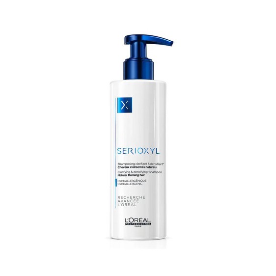 Loreal Serioxyl Clarifying Shampoo For Natural Thinning Hair Step