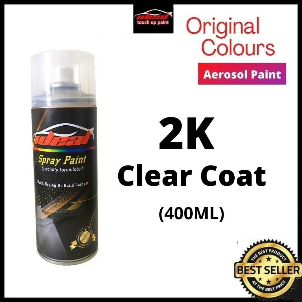 [Ready Stock] 2K Clear Coat - Ideal Touch Up Aerosol Paint Spray Paint ...