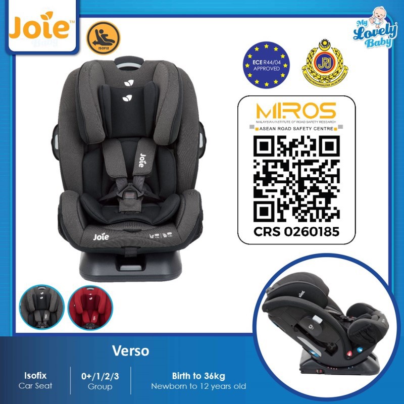 joie verso isofix