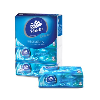 Vinda Deluxe Soft Pack Facial Tissue Large 3ply - 120's x 4 #2