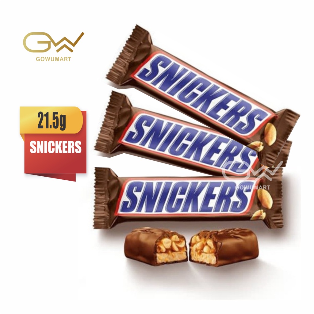 Snickers Peanuts Bar (21.5g) | Shopee Malaysia