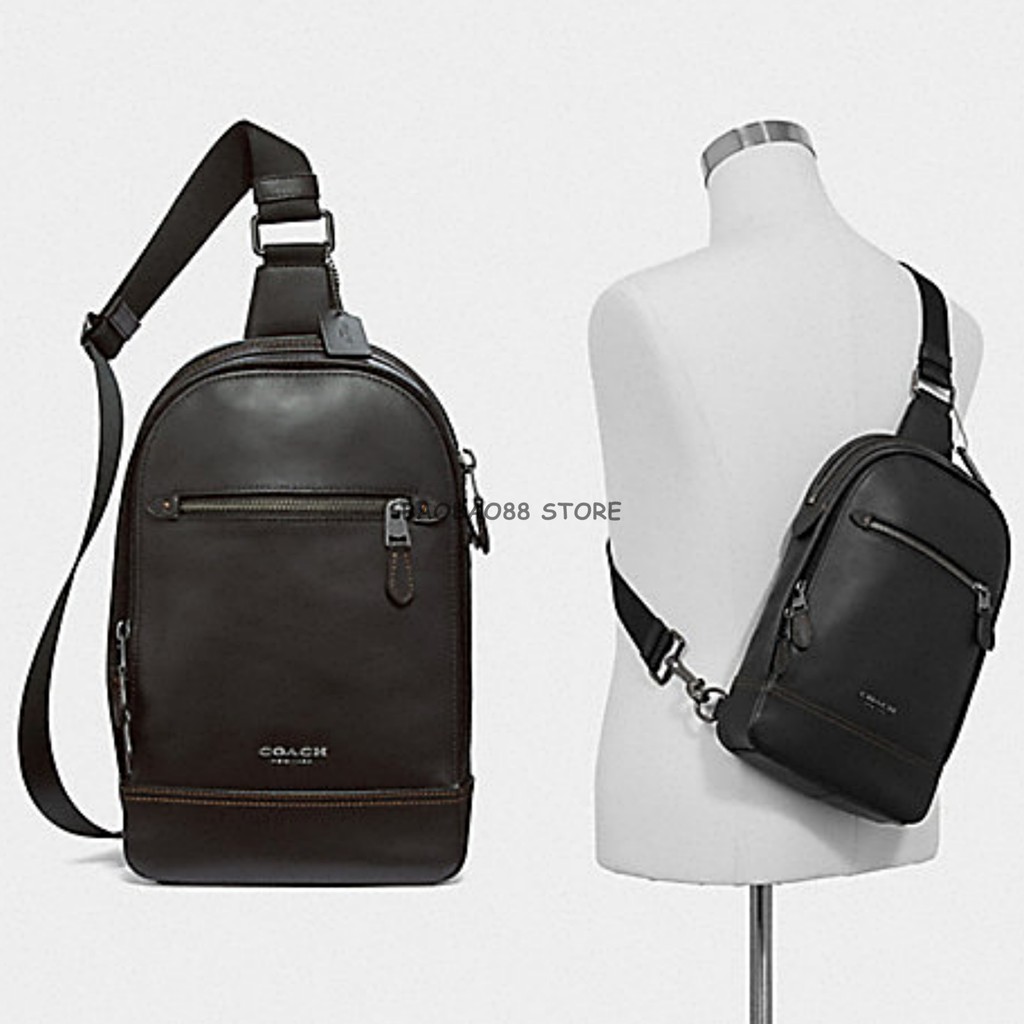 coach men's sling pack