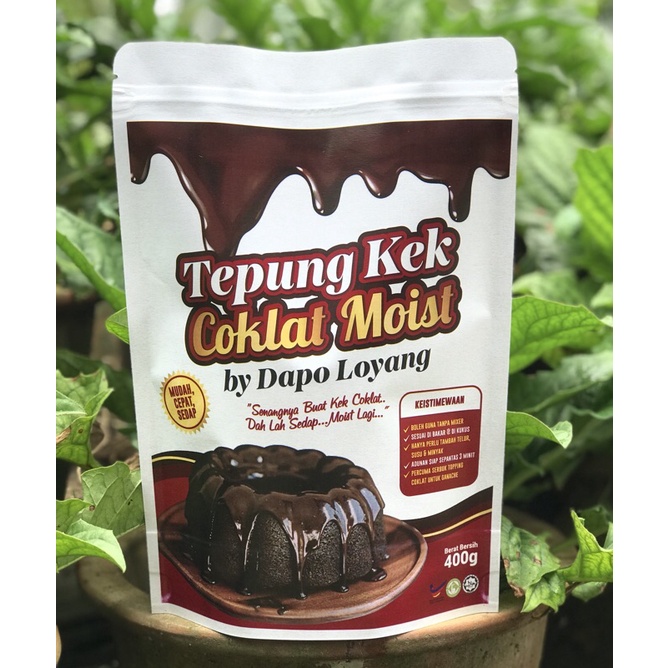 Tepung Kek Coklat Moist 🔥