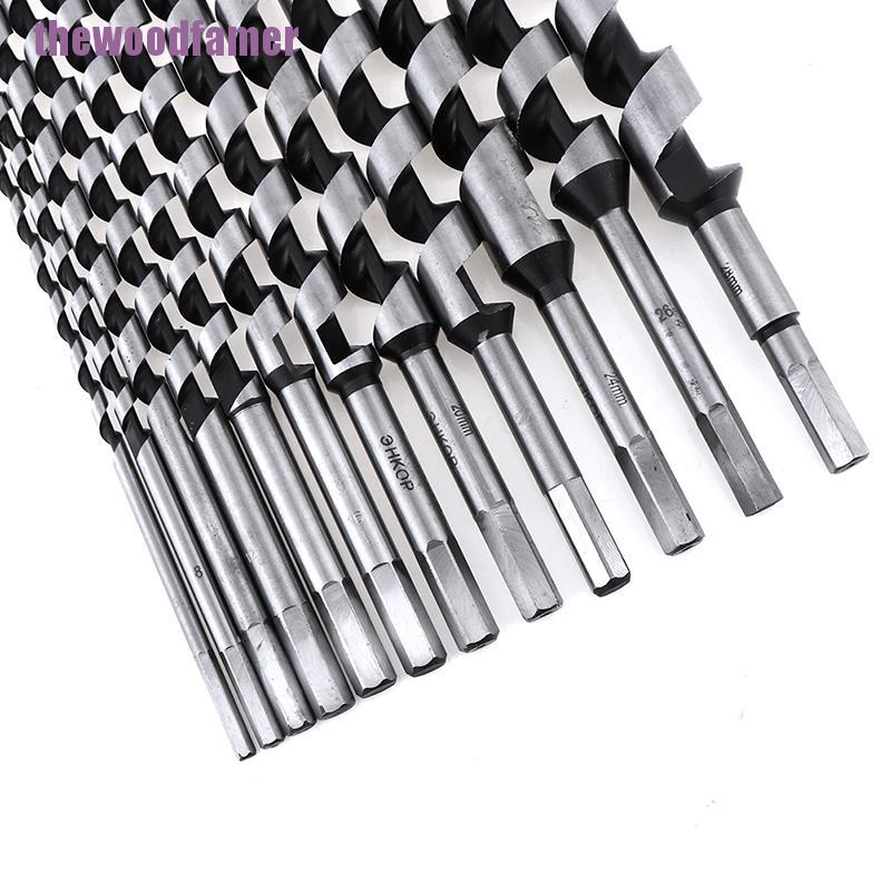 Professional Repair Mata Gerudi Kayu Spiral Auger 6–28mm – Woodworking Drill Bit 460mm Long - Image 5