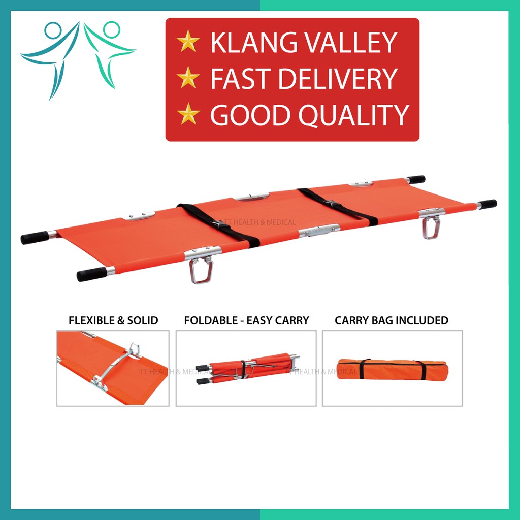 Double Fold Stretcher with Soft Carrying Bag Shopee Malaysia