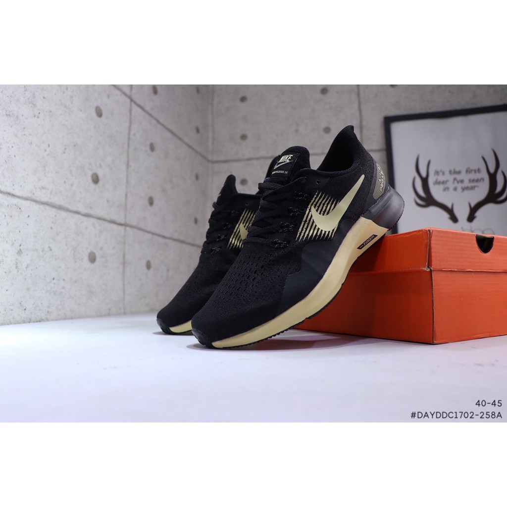 nike air zoom pegasus 35 womens black gold