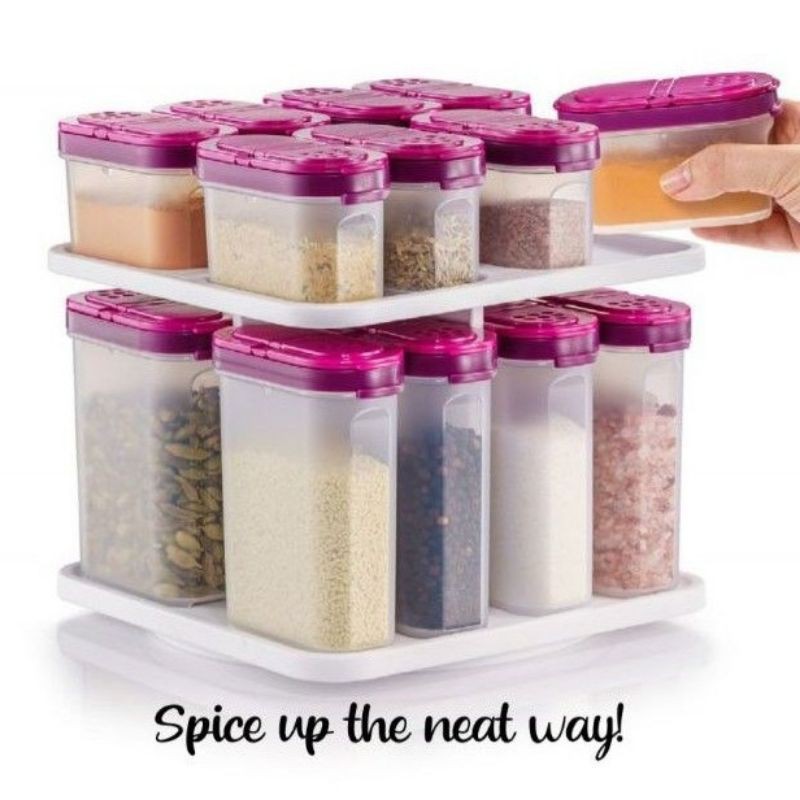 Tupperware modular spice set[set rempah ratus dan herba]