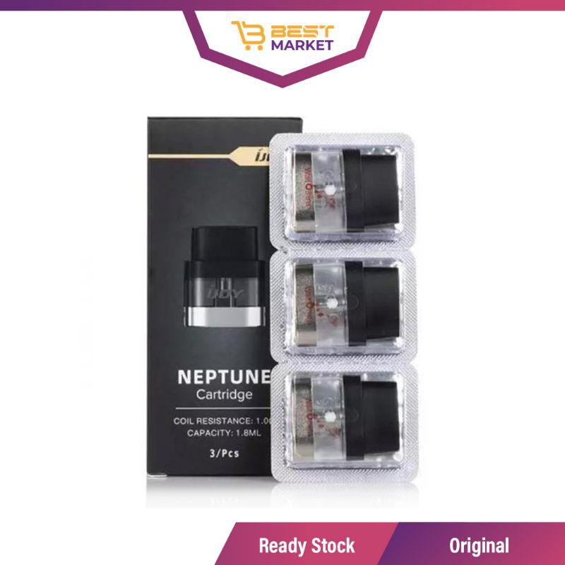 Original Ijoy Neptune Luna Pod Kit Ml Cartridge Shopee Malaysia