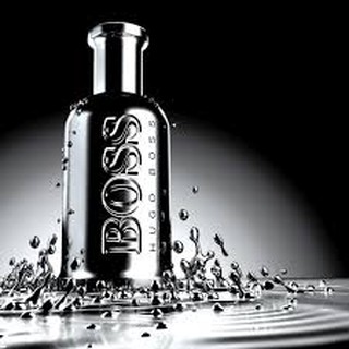 hugo boss silver bottle