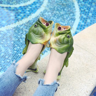  Sandal  ikan  wanita musim panas kasut pantai kreatif lucu 