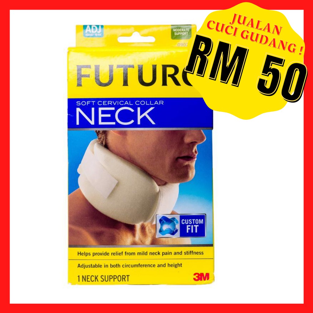 FUTURO NECK SOFT CERVICAL COLLAR ADJUSTABLE 3M Shopee Malaysia
