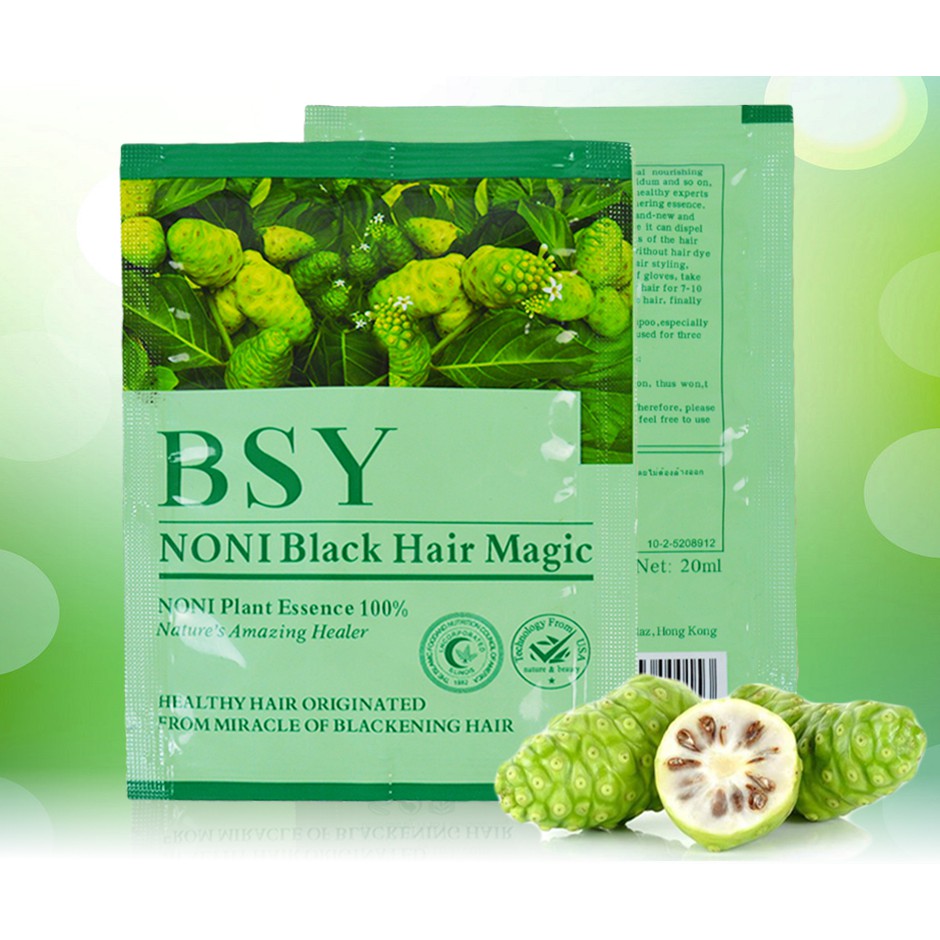 1 Packet BSY Noni Black Hair Magic/Hair Colour | Shopee Malaysia